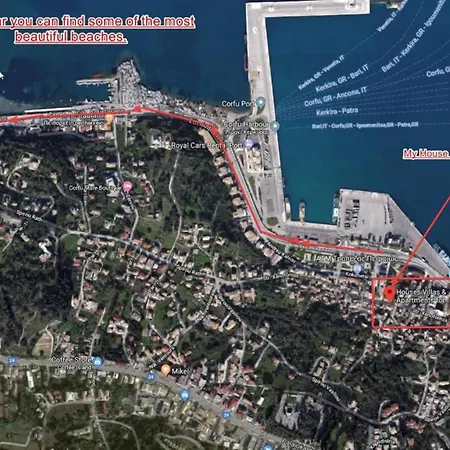 Lovely Corfu Near The Port Daire *